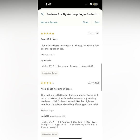 NWT new medium Anthropologie ruched v neck cross strap dress brown modal stretch - Picture 15 of 17